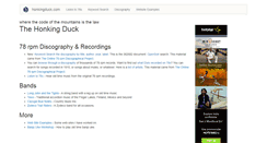 Desktop Screenshot of honkingduck.com